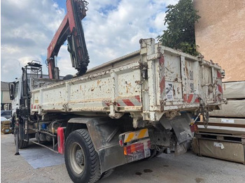 Camión volquete, Camión grúa Mercedes AXOR 1828 BENNE GRUE FASSI: foto 5