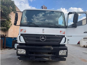 Camión volquete, Camión grúa Mercedes AXOR 1828 BENNE GRUE FASSI: foto 4