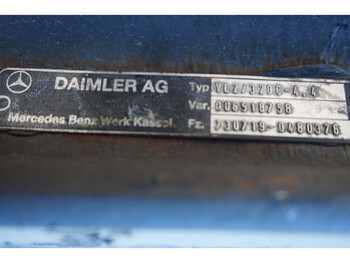 Eje delantero para Camión Mercedes-Benz VL2/32DC-4.4: foto 2