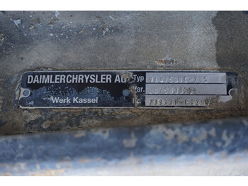 Eje delantero para Camión Mercedes-Benz VL4/53DC-7.5: foto 2 Eje delantero para Camión Mercedes-Benz VL4/53DC-7.5: foto 2