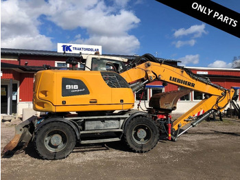 Excavadora de ruedas LIEBHERR