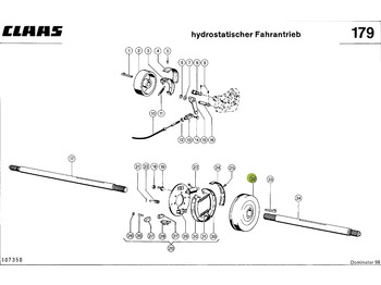 Tambores de freno CLAAS