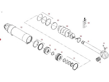 Cilindro hidráulico FENDT