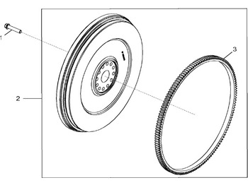 Volante de inercia JOHN DEERE