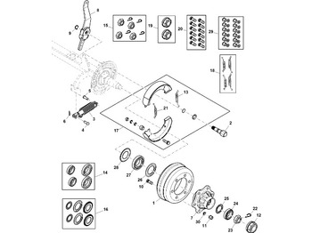 Zapatas de freno JOHN DEERE