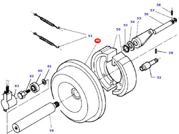 Tambores de freno MASSEY FERGUSON