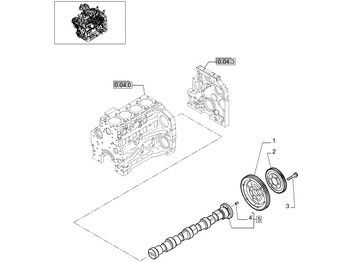 Motor y piezas NEW HOLLAND
