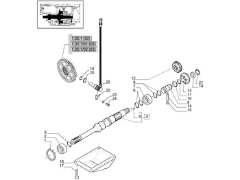Transmisión NEW HOLLAND