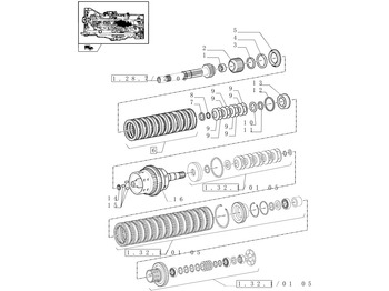 Embrague y piezas NEW HOLLAND