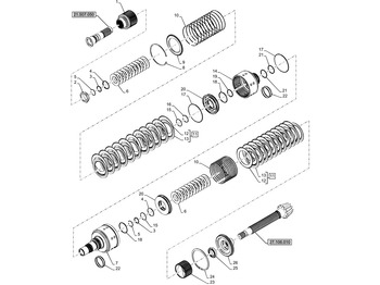 Disco de embrague NEW HOLLAND