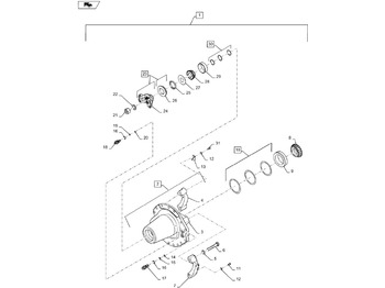 Transmisión NEW HOLLAND