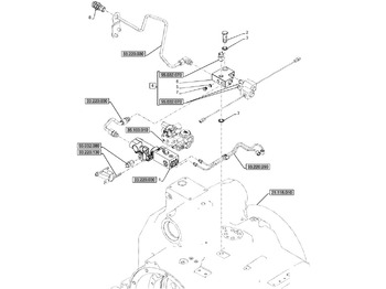Válvula de freno NEW HOLLAND