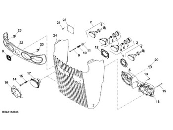 Carrocería y exterior JOHN DEERE