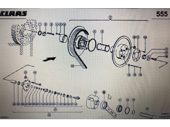 Piezas de recambio CLAAS