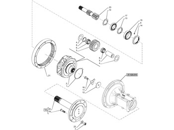 Piezas de recambio NEW HOLLAND