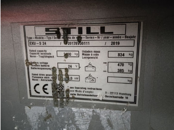 Transpaleta STILL EXU-S24/2400mm: foto 5 Transpaleta STILL EXU-S24/2400mm: foto 5