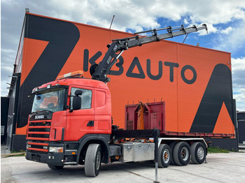 Camión multibasculante SCANIA R144