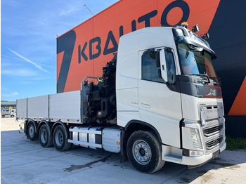 Camión caja abierta, Camión grúa Volvo FH 500 8x4*4 HIAB 408E-6 + JIB / PLATFORM L=6434 mm: foto 4 Camión caja abierta, Camión grúa Volvo FH 500 8x4*4 HIAB 408E-6 + JIB / PLATFORM L=6434 mm: foto 4