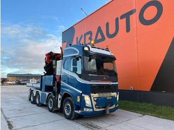 Camión caja abierta, Camión grúa Volvo FH 540 8x4 PK110002 + JIB + WINCH / COMBI / PLATFORM L=3662 mm: foto 4