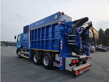 Limpieza de alcantarillado Renault MTS DINO 3 Saugbagger vacuum cleaner excavator suc: foto 4