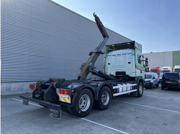 Camión multibasculante Scania R 144G V8 460 6x2 Boogie / 874 dkm / Blad - Blad / Hook Lift / NL Truck: foto 2