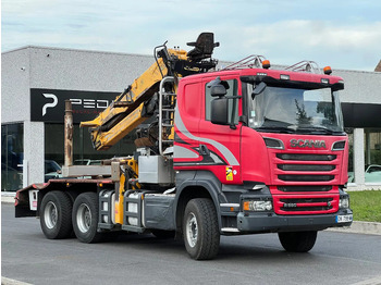 Camión forestal Scania R580 6x4 full steel*3pedal opticruise*R580 V8*: foto 3