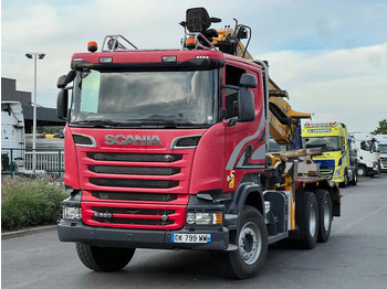 Camión forestal SCANIA R 580