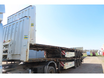 Semirremolque plataforma/ Caja abierta Krone Stahlmattenauflieger mit Bordwände: foto 3