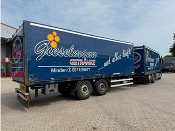 Camión transporte de bebidas MAN TGA mit Kofferaufbau/Getränkeaufbau + Anhänger: foto 3