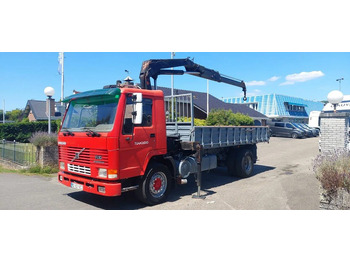 Camión volquete, Camión grúa Volvo FL 10.320 4x2 Kipper Crane Steel Suspension: foto 3