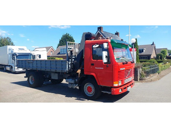 Camión volquete, Camión grúa Volvo FL 10.320 4x2 Kipper Crane Steel Suspension: foto 4