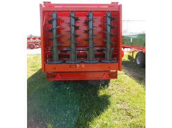 Esparcidor de estiércol nuevo Roltrans Rozrzutnik obornika N250/4 HELIOS 8ton: foto 4