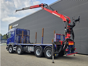 Camión grúa Scania G440 / RETARDER / 8x4 / PALFINGER-EPSILON CRANE: foto 2
