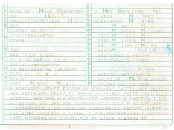 Camión volquete Mercedes-Benz 2643 6x4 Meiller 3S. Kipper Bordmatik | Blatt/Bl: foto 2