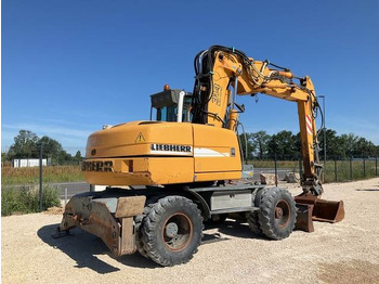 Excavadora de ruedas Liebherr A314: foto 4