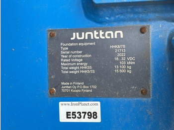 Implemento para Martillo de hinca de pilotes Junttan HHK5S: foto 5