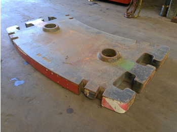 Contrapeso para Maquinaria de construcción Grove GMK 5130-1/2 counterweight 5,0 ton: foto 4