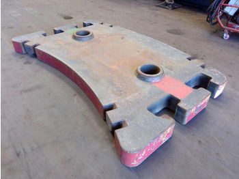 Contrapeso para Maquinaria de construcción Grove GMK 5130-1/2 counterweight 5,0 ton: foto 3