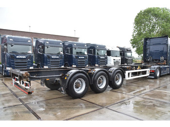 Semirremolque portacontenedore/ Intercambiable Krone SDC 27 - BPW AXLES - DRUM BRAKES -: foto 2