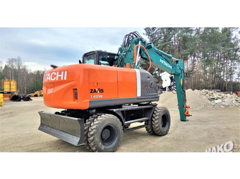 Excavadora de ruedas Hitachi ZX140W-3: foto 4