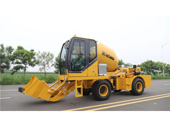 Camión hormigonera nuevo XCMG official SLM3500S 3.5m3 small mobile self loading concrete mixer price list: foto 4