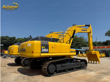 Excavadora de cadenas KOMATSU Remanufactured Komatsu PC360-7 excavator 1.6 m³  180/1900 kw/rpm  33000 kg  7380 mm  227 kN  Komatsu SAA6D114E  605 L【ACHIEVE】 TOP CONDITION!!!: foto 3