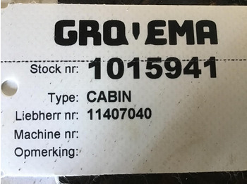 Cabina e interior LIEBHERR