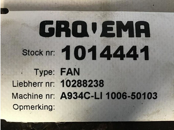 Ventilador Liebherr Fan Blade: foto 2