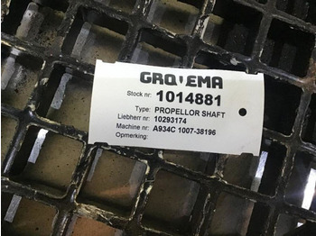 Palier Liebherr Propeller Shaft: foto 2