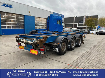 Semirremolque portacontenedore/ Intercambiable VAN HOOL