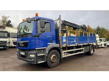 Camión caja abierta, Camión grúa Man TGM 18.250: foto 2 Camión caja abierta, Camión grúa Man TGM 18.250: foto 2