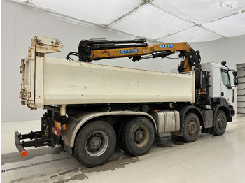 Camión volquete, Camión grúa Renault Kerax 430 DXi - 8x4: foto 4 Camión volquete, Camión grúa Renault Kerax 430 DXi - 8x4: foto 4