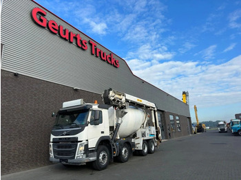 Camión hormigonera Volvo FM 410 8X4 + STETTER 9 M3 MIXER/MISCHER + THEAM 15 M TRANSPORTBAND/BELT: foto 2