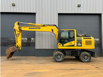Excavadora de ruedas KOMATSU PW180